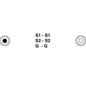 Cordon audio-vidéo jack mâle 3.5mm stéréo / jack femelle 3.5mm stéréo l=1.2m extensible 5m