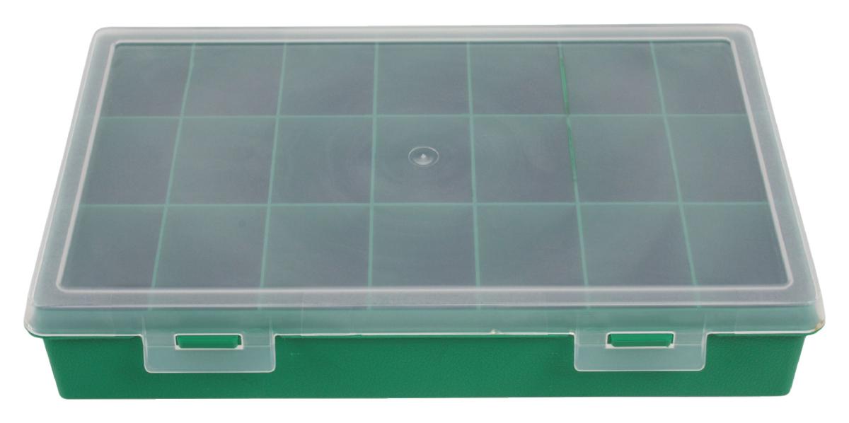 Boîte de rangement 21 compartiments fixes 290 x 195 x 54 mm
