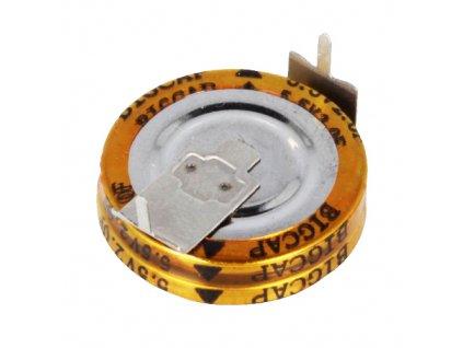 Condensateur mémoire super condensateur; 0,33f; 5,5vdc; ±20%; Ø11,5x6mm; -25÷70°c