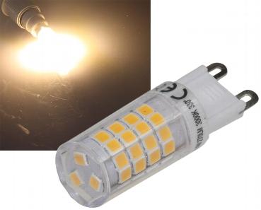 Lampe a led g9 4w ( equivalent 40w ) 270 lumens 3000k blanc chaud 16x50mm