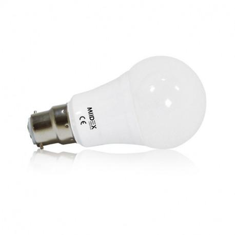 Lampe b22  led 11w - blanc chaud - 3000°k - 1050 lumens - 230v