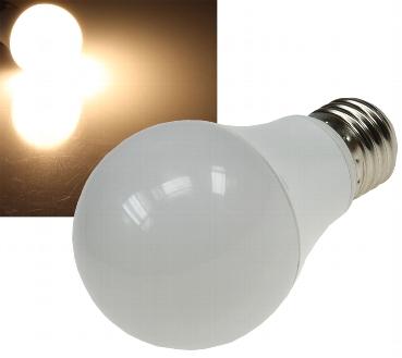 Lampe e27-a leds 10w-blanc chaud-3000°k-800 lumens-240°- 230v-60 x 113 mm dimmable par inter 3 positions