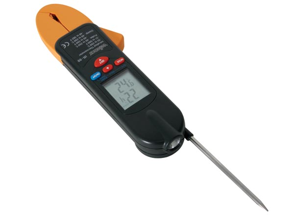 Thermomètre numérique -40 a + 260°c type sonde et pince