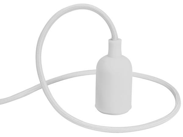 Luminaire design à suspension en cordage - blanc