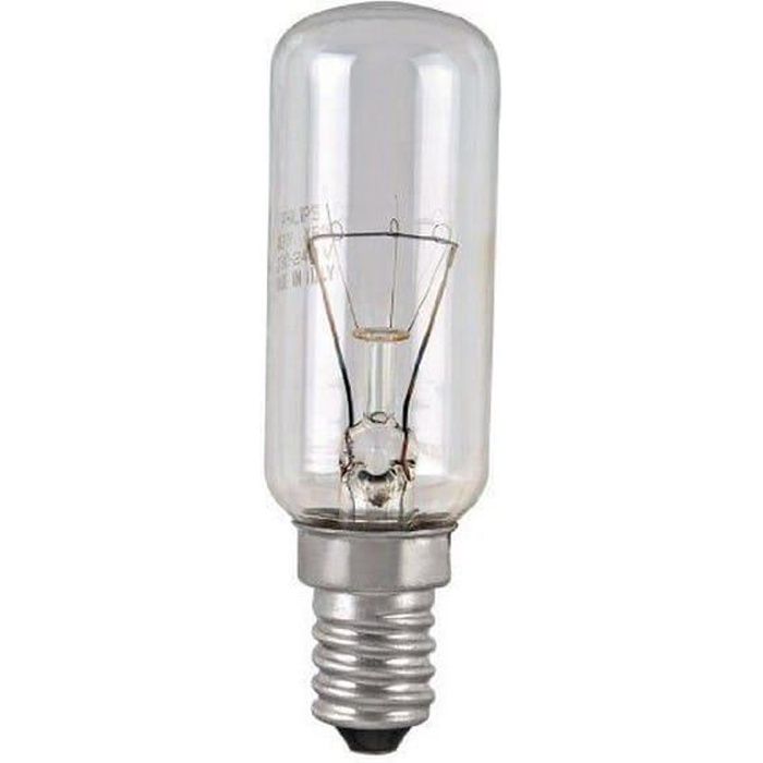 Lampe e14 230v 40watts 26x86mm pour hotte et four ( e5271 i )