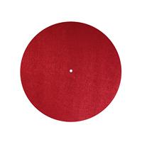 Feutrine rouge pour plateau tournant. diamètre 300 mm. hauteur 3 mm.
