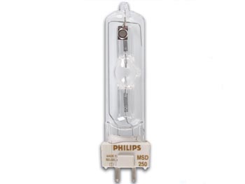 Lampe a decharge philips 250w / 94v, msd, gy9.5, 8500k, 3000h