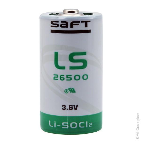 Pile lithium 3.6v 17000ma r20 (d) er34615 (33.6 x 60mm) saft