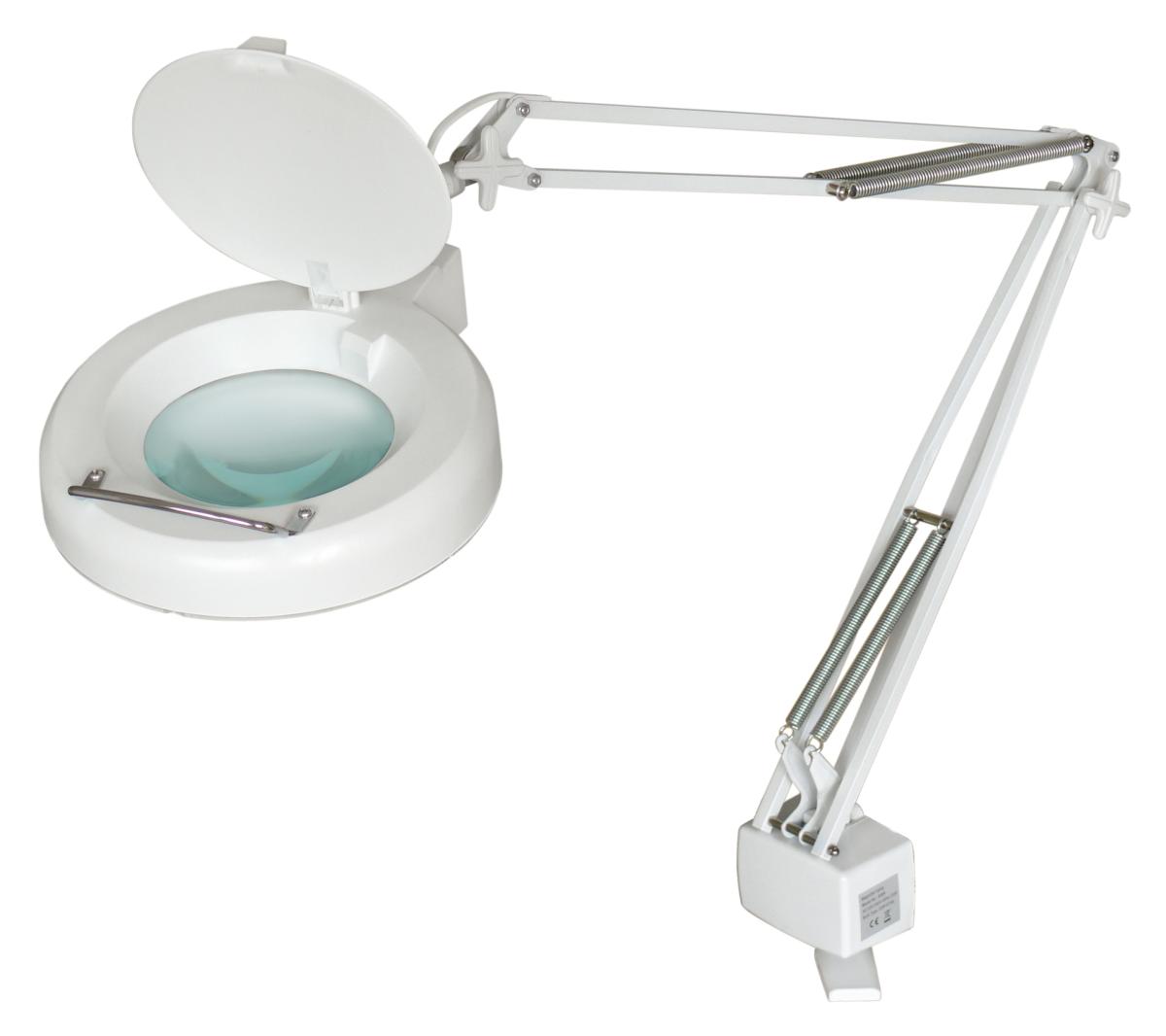 Lampe-loupe d'atelier 5 dioptries 22w blanche