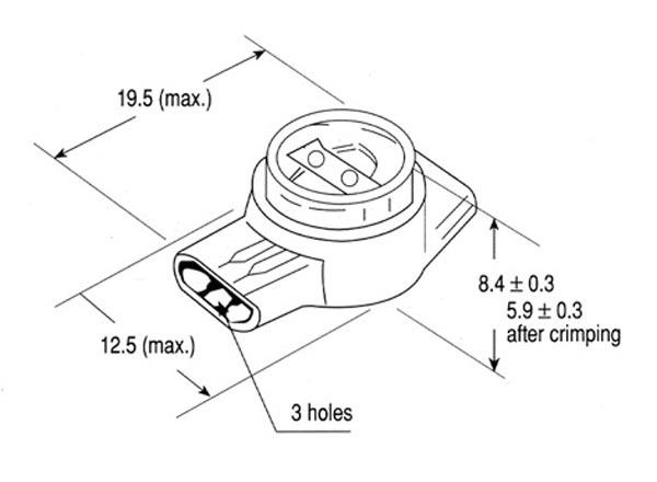 Connecteur rapide pour deux ou trois câbles - Ø fils: 0.4 - 0.8mm (lot de 10 pièces)