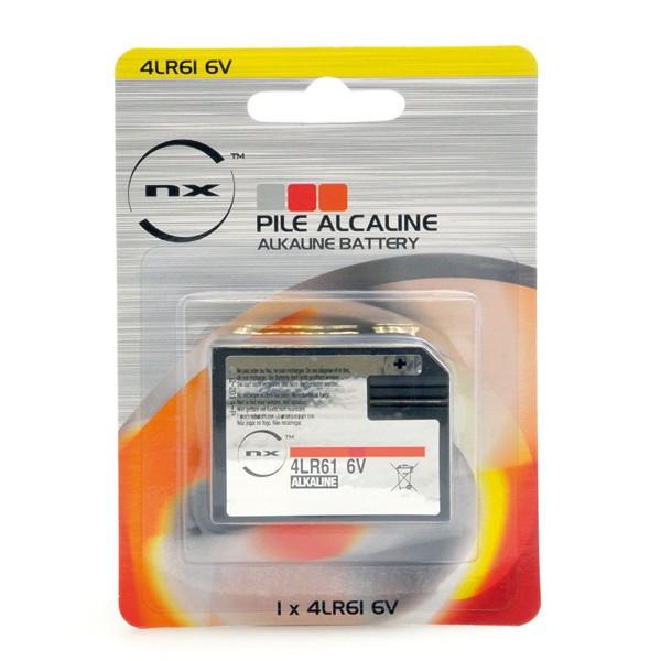 Pile alcaline 6v 500ma (48x35x9mm) 4lr61/7k67