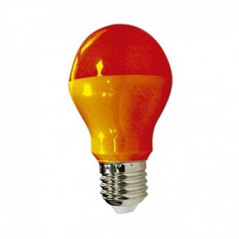 Lampe a led  e27 230v 10w 60 x 111 mm angle 160° rouge