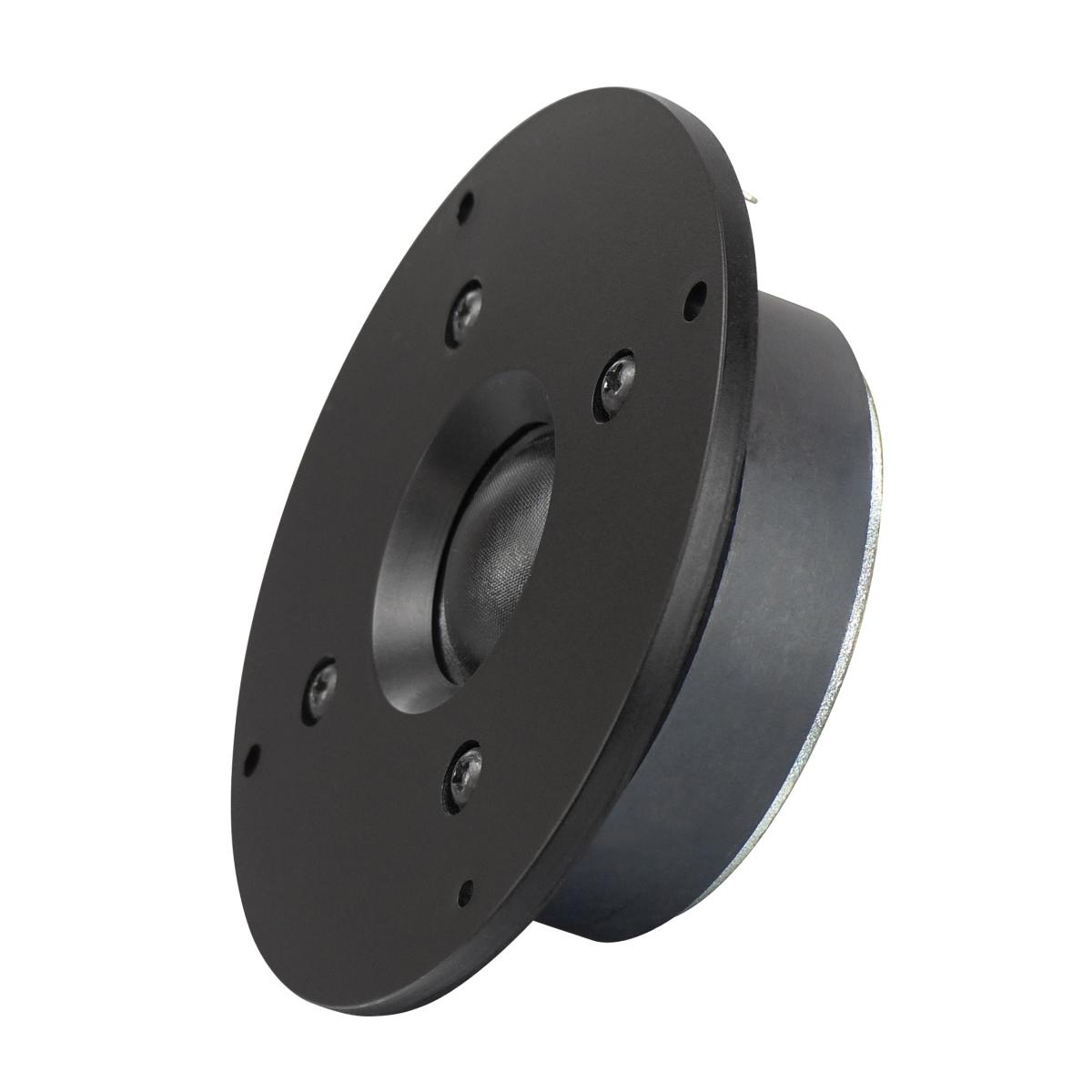 Tweeter à dôme circulaire haute qualité noir bobine : 25mm 25w rms