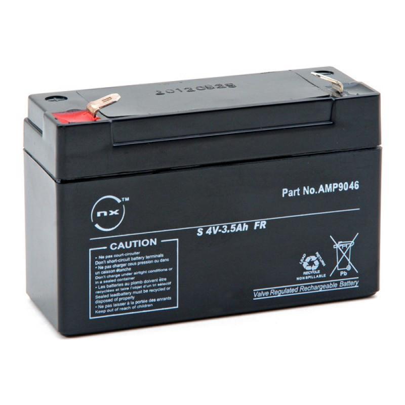 Batterie étanche agm cyclage 4v 3.5a 34 x 65 x 90mm