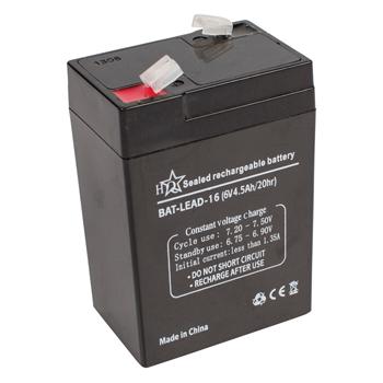 Batterie étanche agm cyclage 4v 4.5a 47 x 47 x 106mm