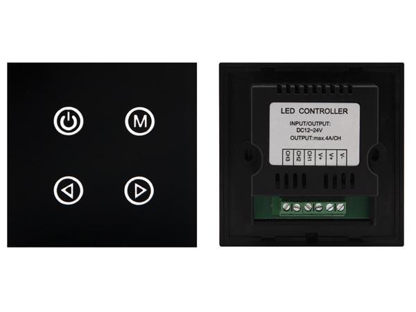Contrôleur/variateur led tactile multifonctions