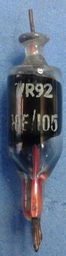 Tube electronique vr92 / ea50 / 10e-105 / diode