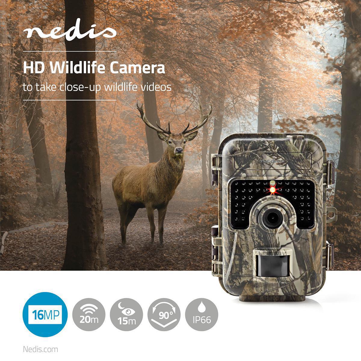 Caméra camouflage haute définition - 1080p@30fps | 16.0 mpixel | 3 mp color cmos | ip66 vision nocturne