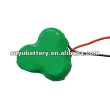 Accu bouton nicd 3.6v 170ma trefle a souder
