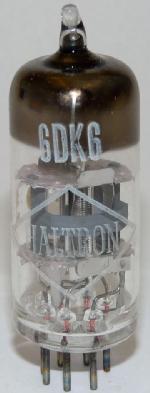 Tube electronique 6dk6 / 8136 pentode 7 pins