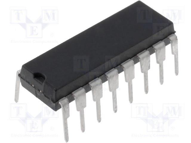 Ic: digital; bcd to decimal, decoder, driver; dil16