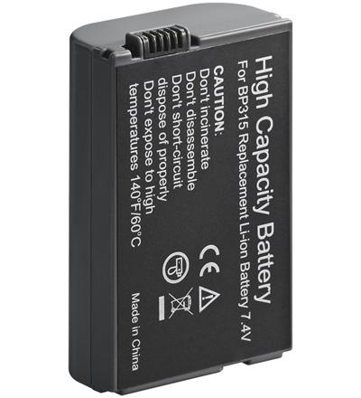 Batteries pour Caméras numériques