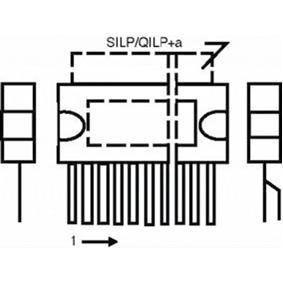 Tv vertical output sil9