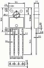 Wideband amplifier 10mhz sip4