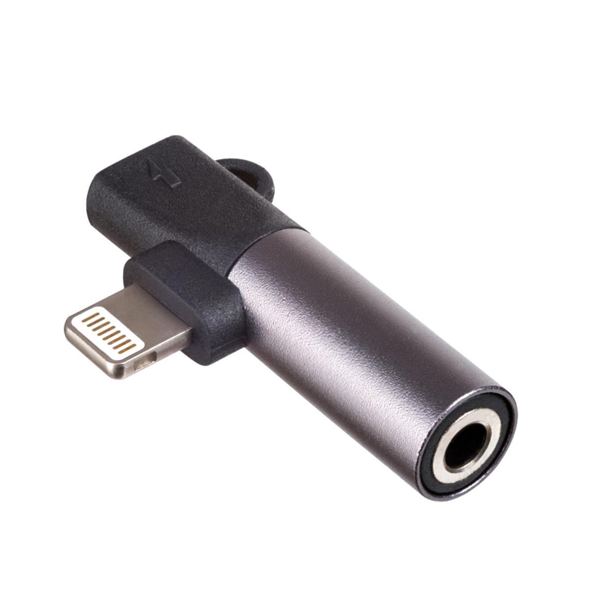 Adaptateur apple jack 3.5mm + connectique de charge simultané