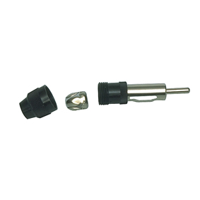Fiche antenne auto-radio mâle din