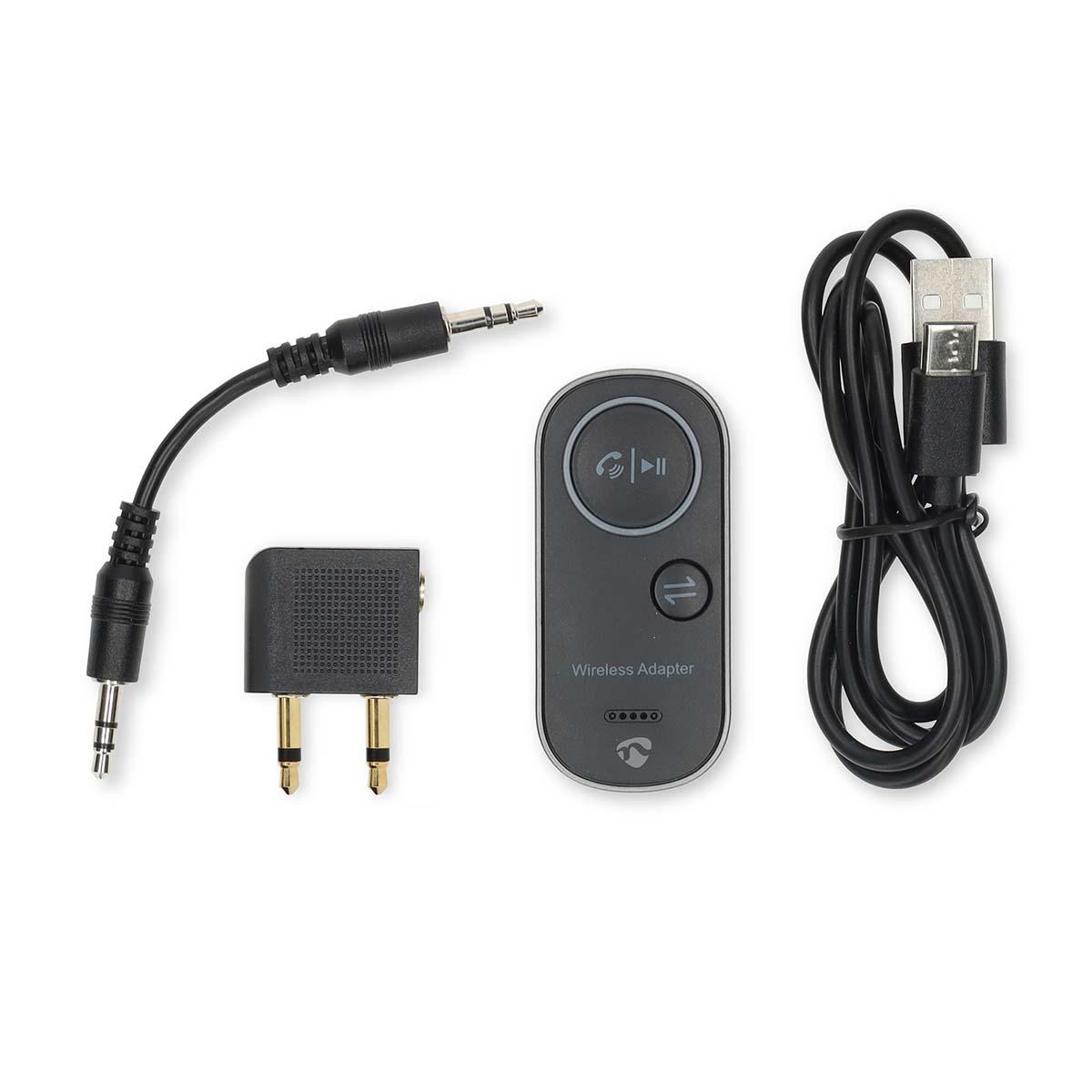 émetteur-récepteur bluetooth / jack 3.5mm / bluetooth 5.4 / alim usb-c / batterie 8.5h