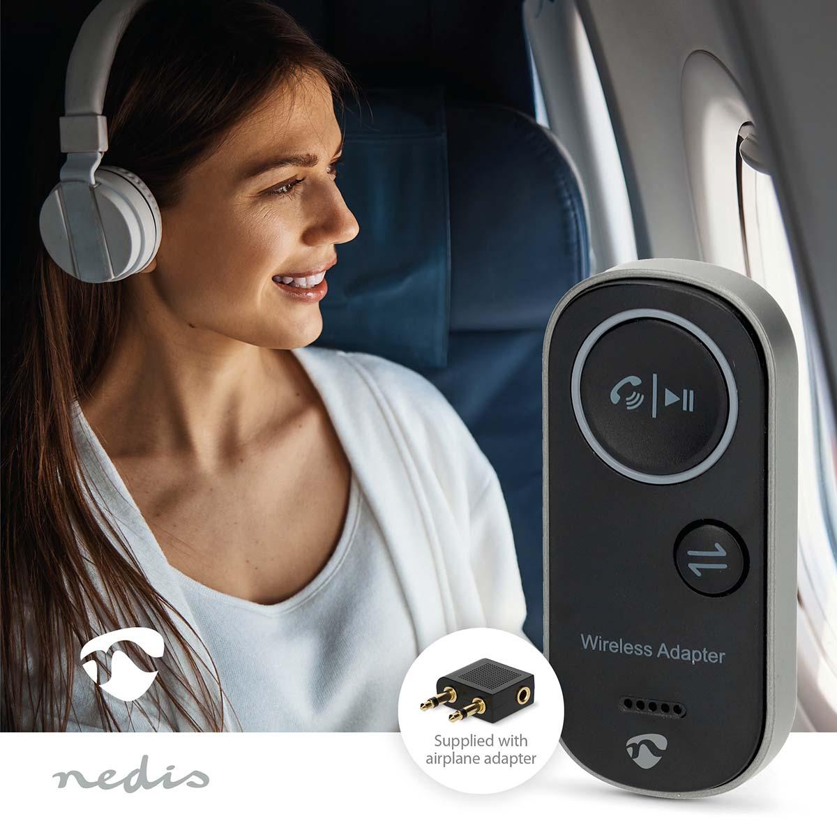 émetteur-récepteur bluetooth / jack 3.5mm / bluetooth 5.4 / alim usb-c / batterie 8.5h
