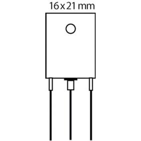 Si-n 1500v 10a 45w 0.2us sot199