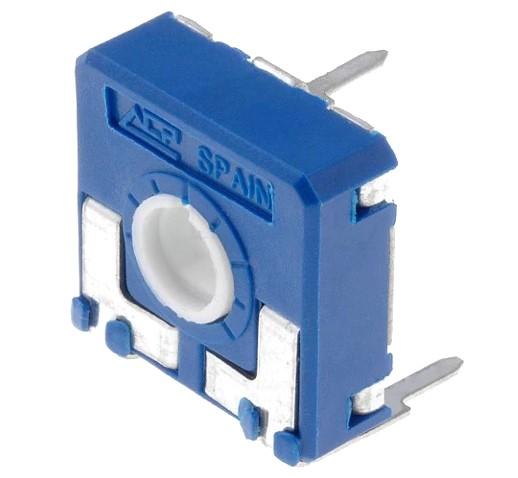 Resistance ajustable monotour horizontale carbonne 0.25w 2.5 mohms (grand modele)