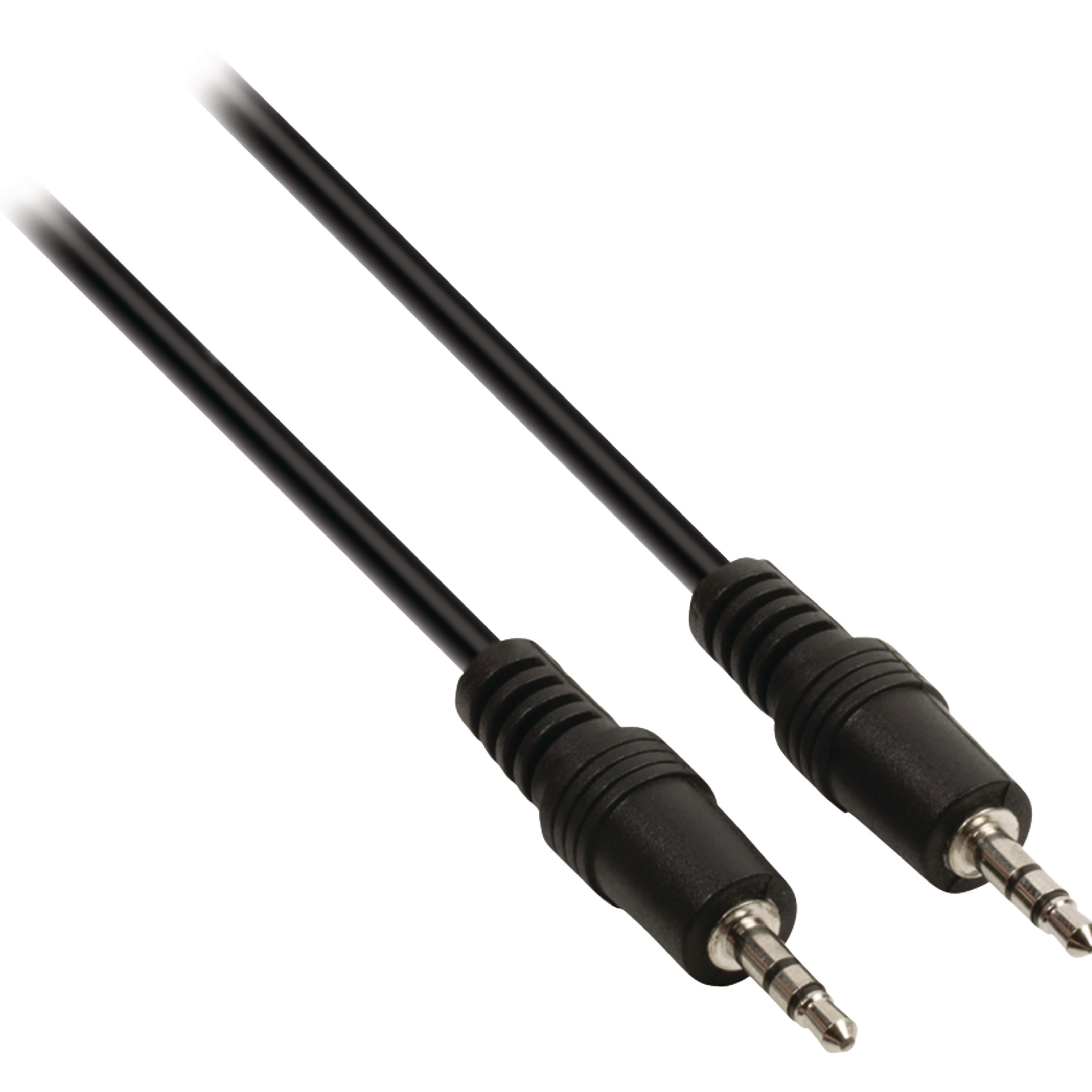 Cordon audio-vidéo jack mâle 3.5mm stéréo / jack mâle 3.5mm stéréo l=2.5m