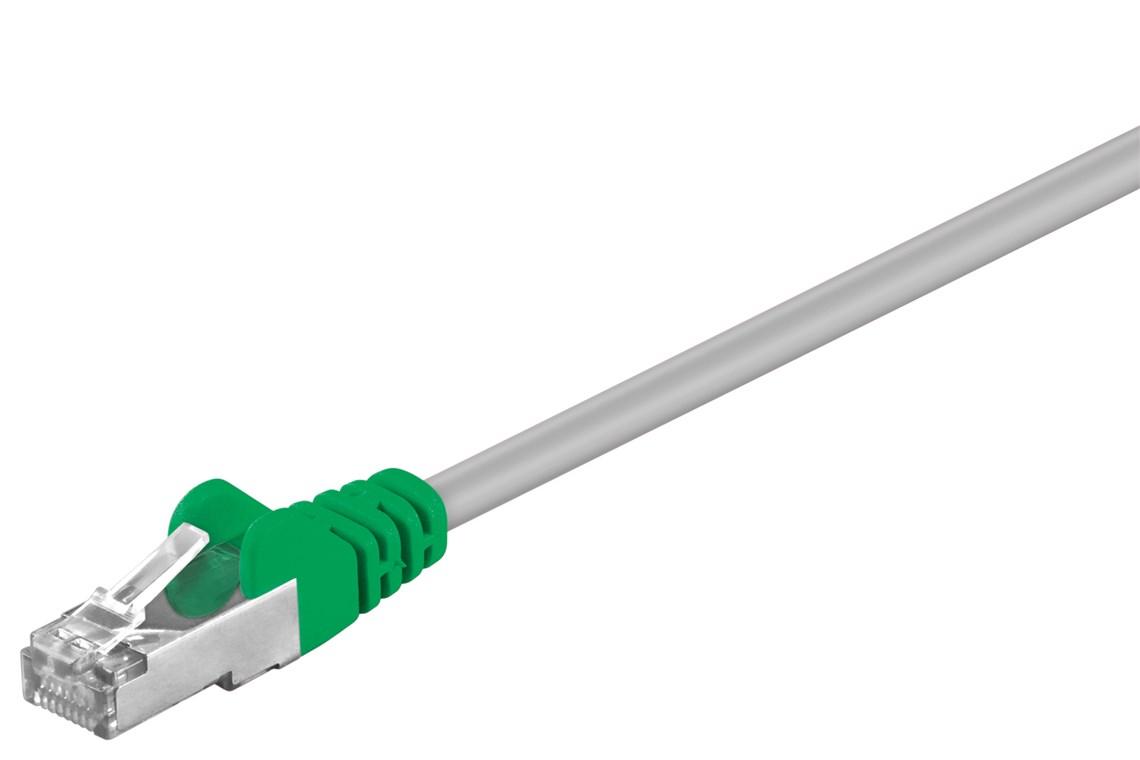 Câble réseau ftp, connecteur rj45. cat 5e (100 mbps), 10m - connexion croisée