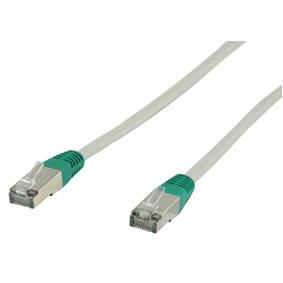 Cordon informatique rj45 mâle / rj45 mâle l=1m cat 5e croisé