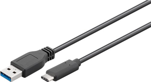 Cordon informatique usb-a male / usb-c male l=2m