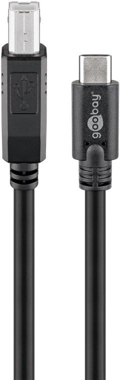 Cable usb-c vers usb-b (480 mbit/s)