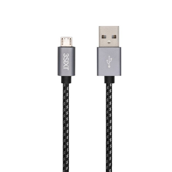 Cordon informatique usb a mâle / micro usb b l=1m (standard usb2.0) qualite pro