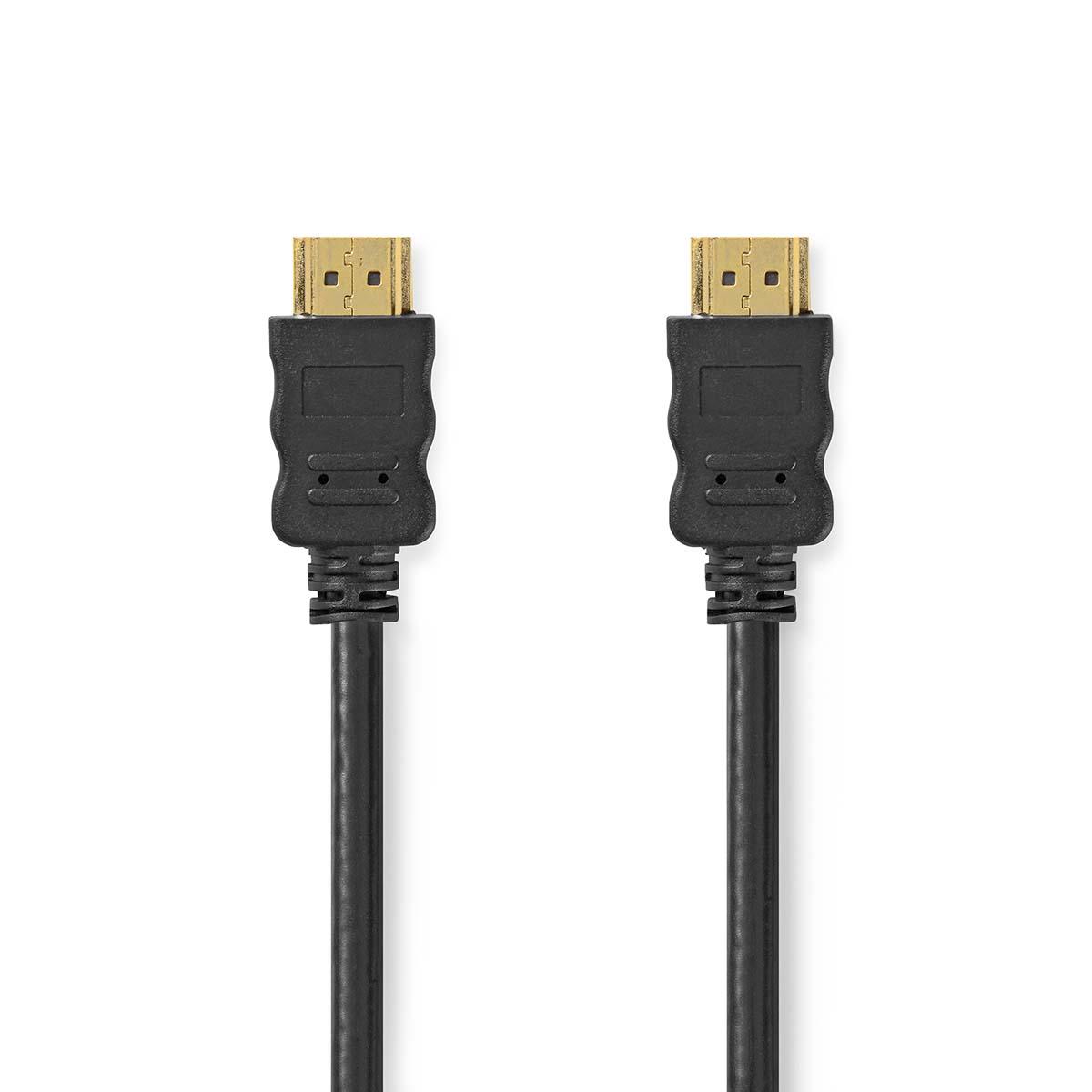 Câble hdmi haute vitesse avec ethernet 4k@30hz / arc / 10.2 gbps / l=10 m