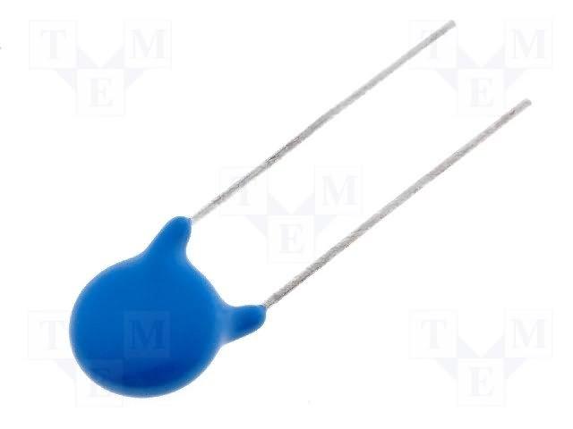 Condensateur ceramique anti-interference 100pf 400vac pas 7.5mm