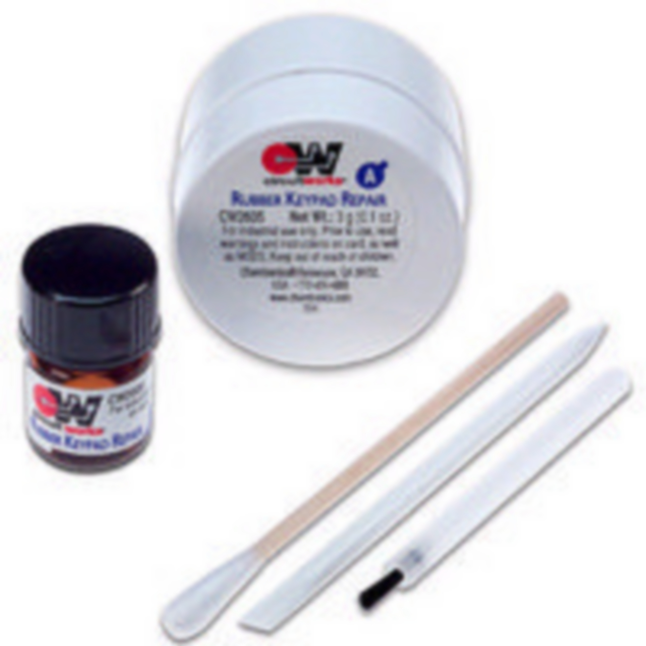 Kit de reparation claviers numeriques caoutchouc