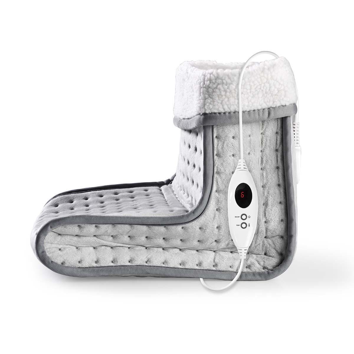 Chauffe pied - 6 réglages de chaleur - lavable - minuterie d'arrêt - protection contre la surchauffe