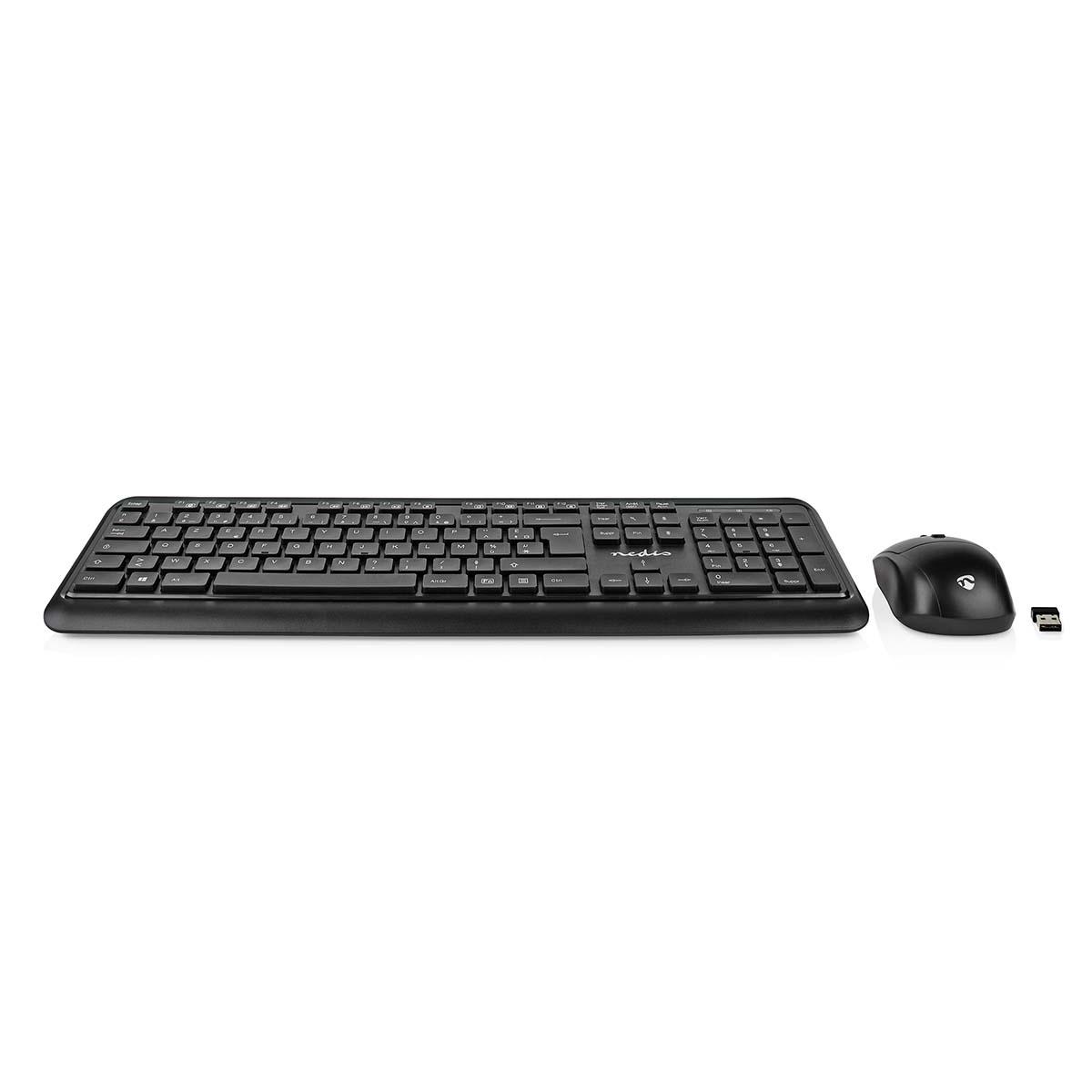 Kit clavier et souris sans fil / souris 800 / 1200 / 1600 dpi réglable / azerty