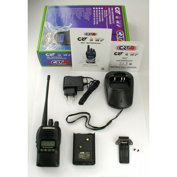 Talkie walkie pmr 446 ip67 avec écran lcd rétro éclairé