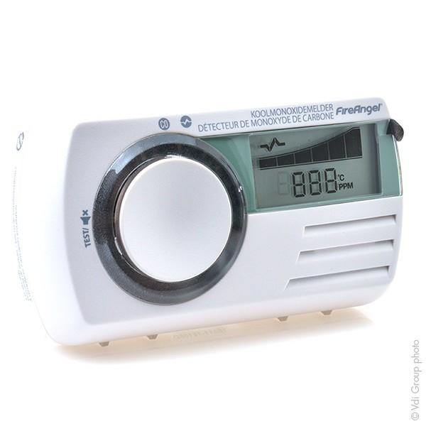 Detecteur monoxyde de carbone affichage lcd