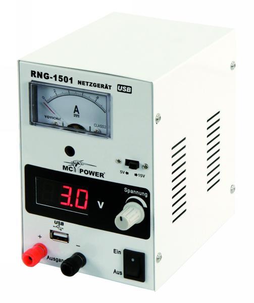 Alim variable 0 à 15v 1a 2 sorties selectionnables : 0 a 15v et usb 5v 161x154x105mm