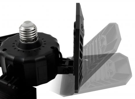 Lampe led e27, 50w, 4300lm, idéal pour éclairer le garage, l'atelier le sous-sol...