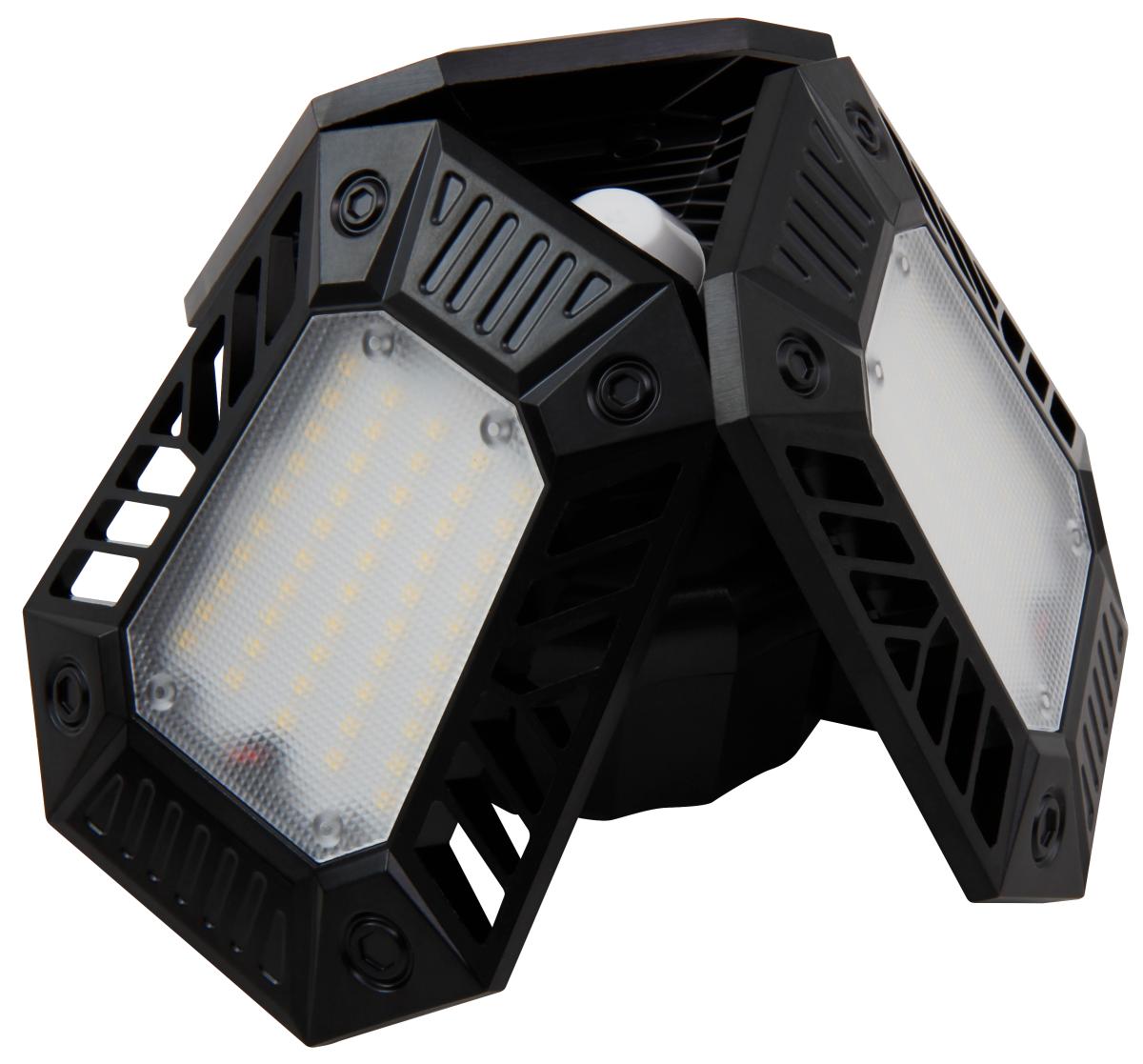 Lampe led e27, 50w, 4300lm, idéal pour éclairer le garage, l'atelier le sous-sol...